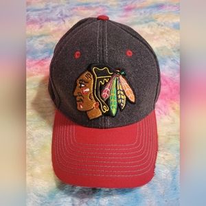 RARE Chicago Blackhawks NHL Hockey Zephyr Wool Snapback Hat